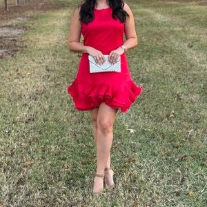 Red Cocktail Dress